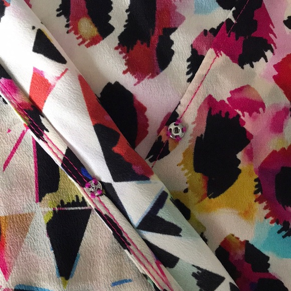 Charlie Jade Leopard & Hot Pink Short-Sleeved Romper - Picture 6 of 11